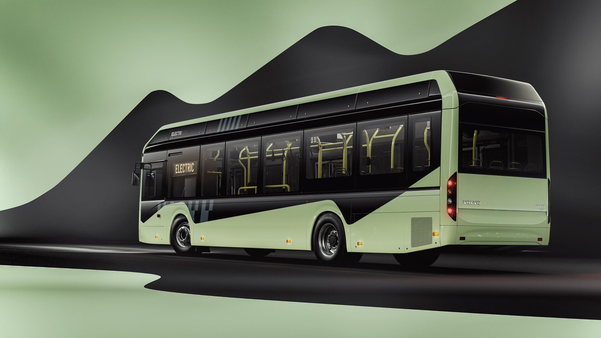 ArtStation Volvo 7900 Electric