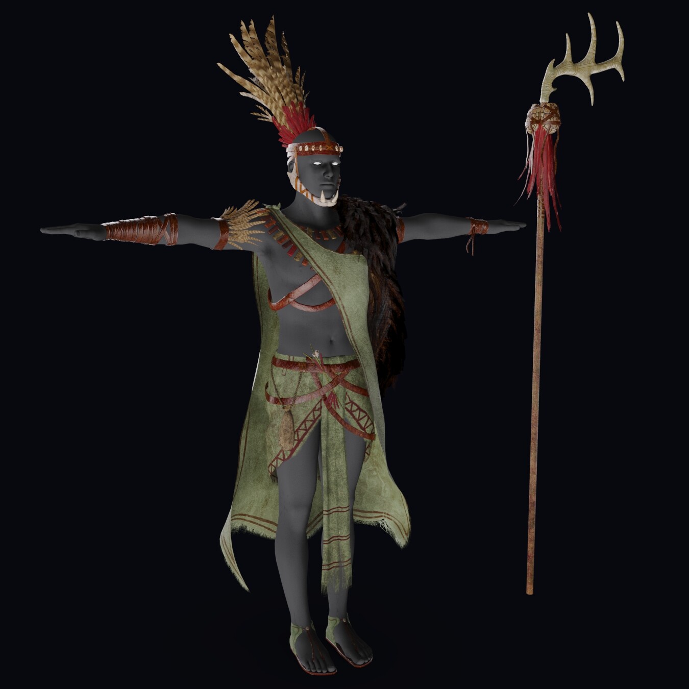 ArtStation Shaman Priest