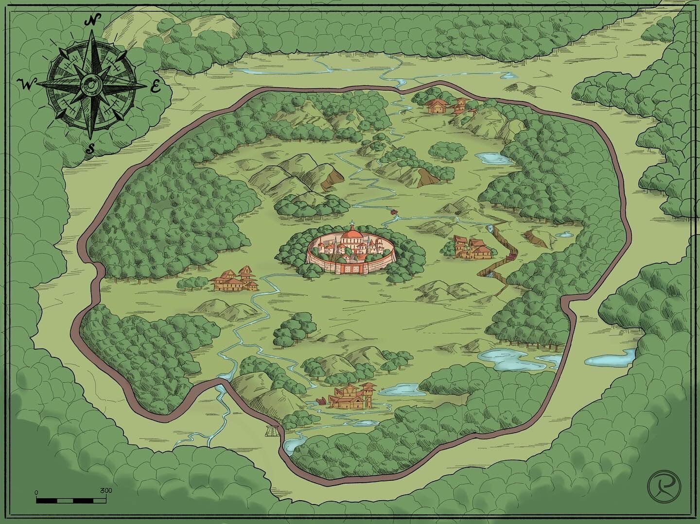 ArtStation Jungle Map