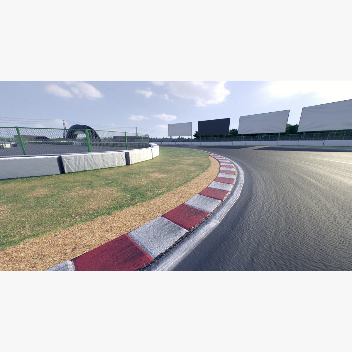 ArtStation Race Track Construction Kit 2 Lowpoly PBR 3D model