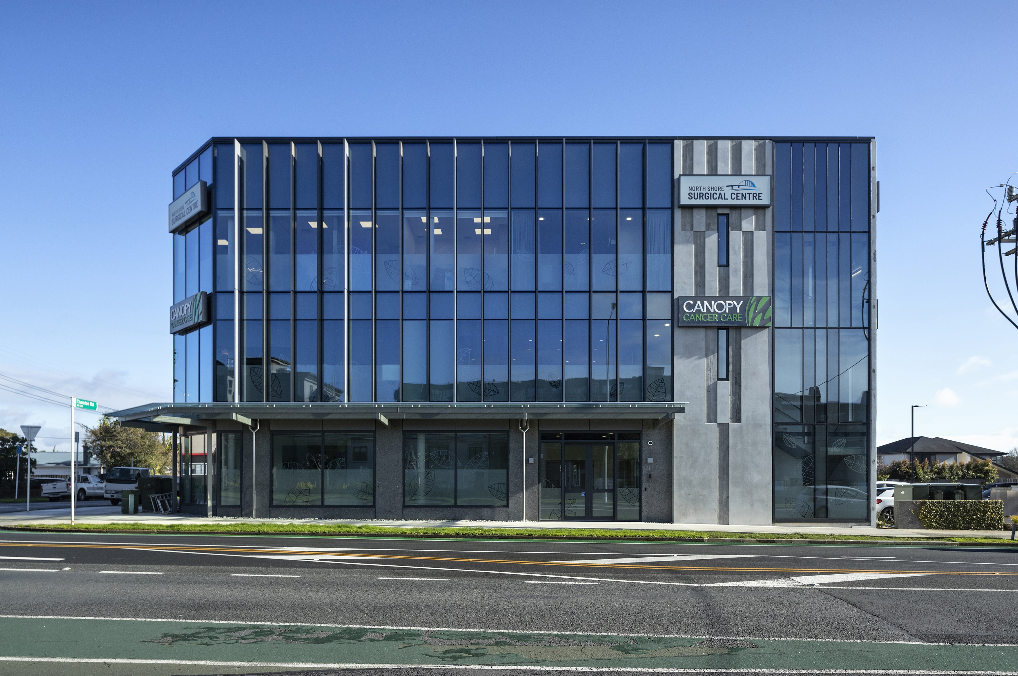 Exterior, used over entire building