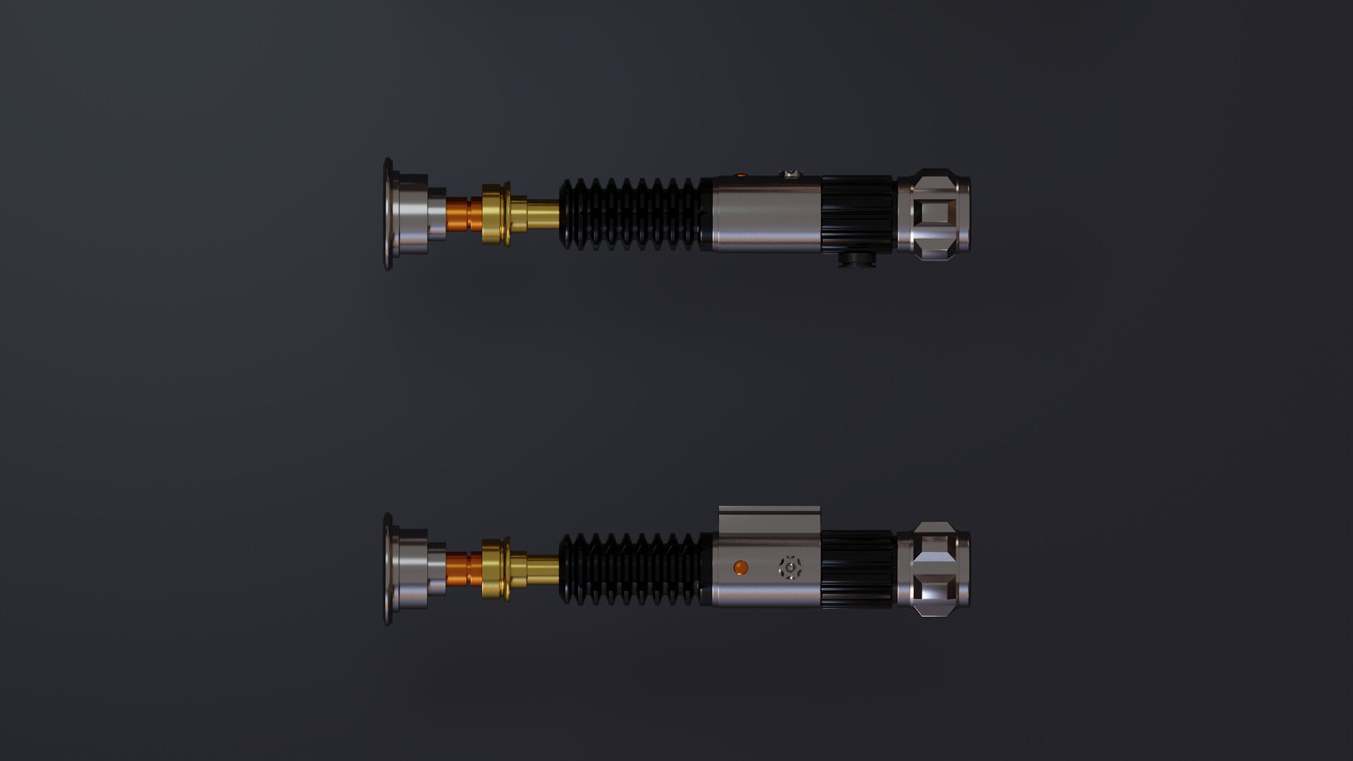 Obi-Wan Kenobi's lightsaber replica (ROTS) .