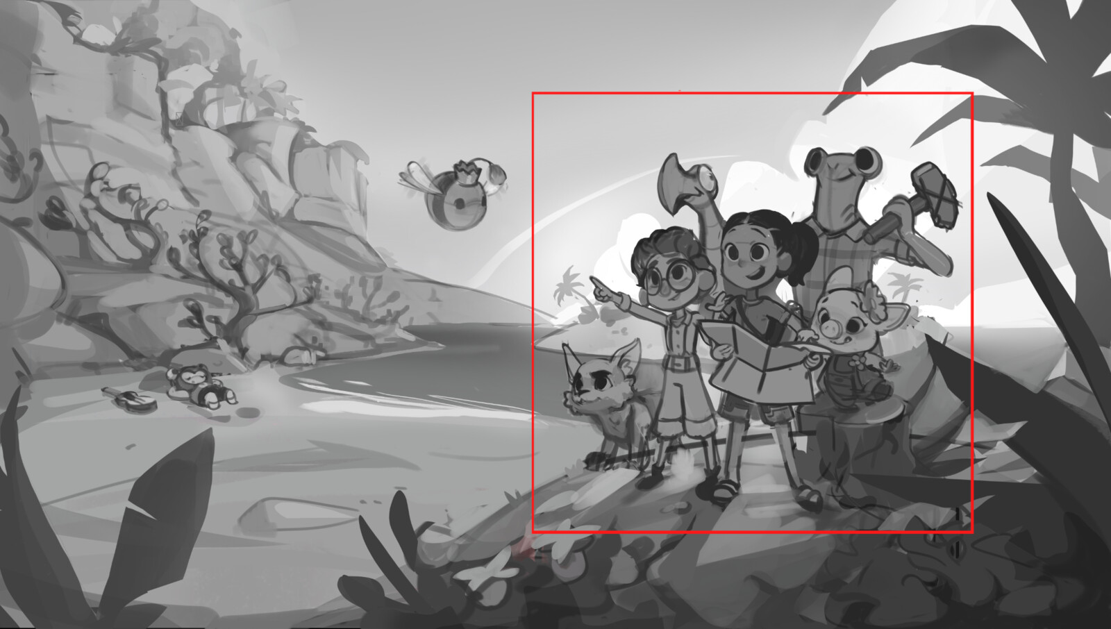 Detailed Sketch