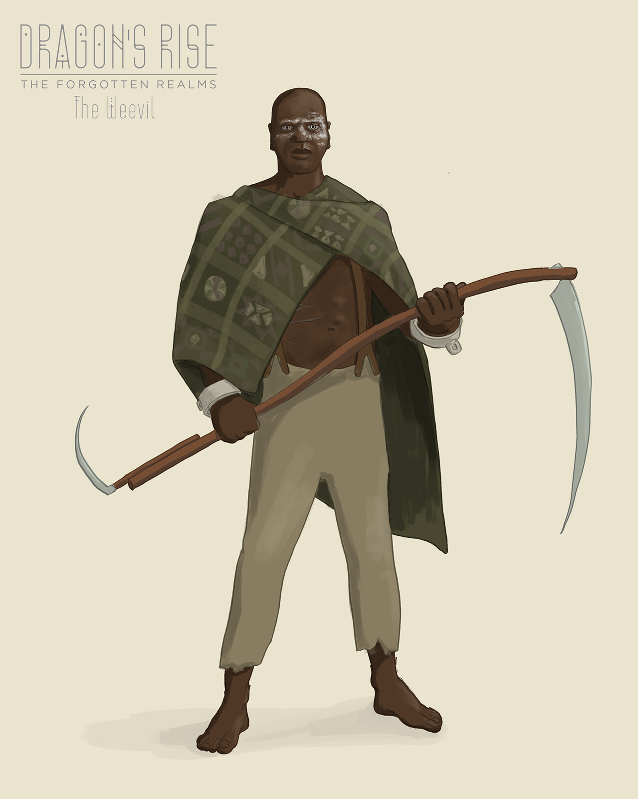THE WEEVIL - An escaped slave turned vigilante, the hero of our story.