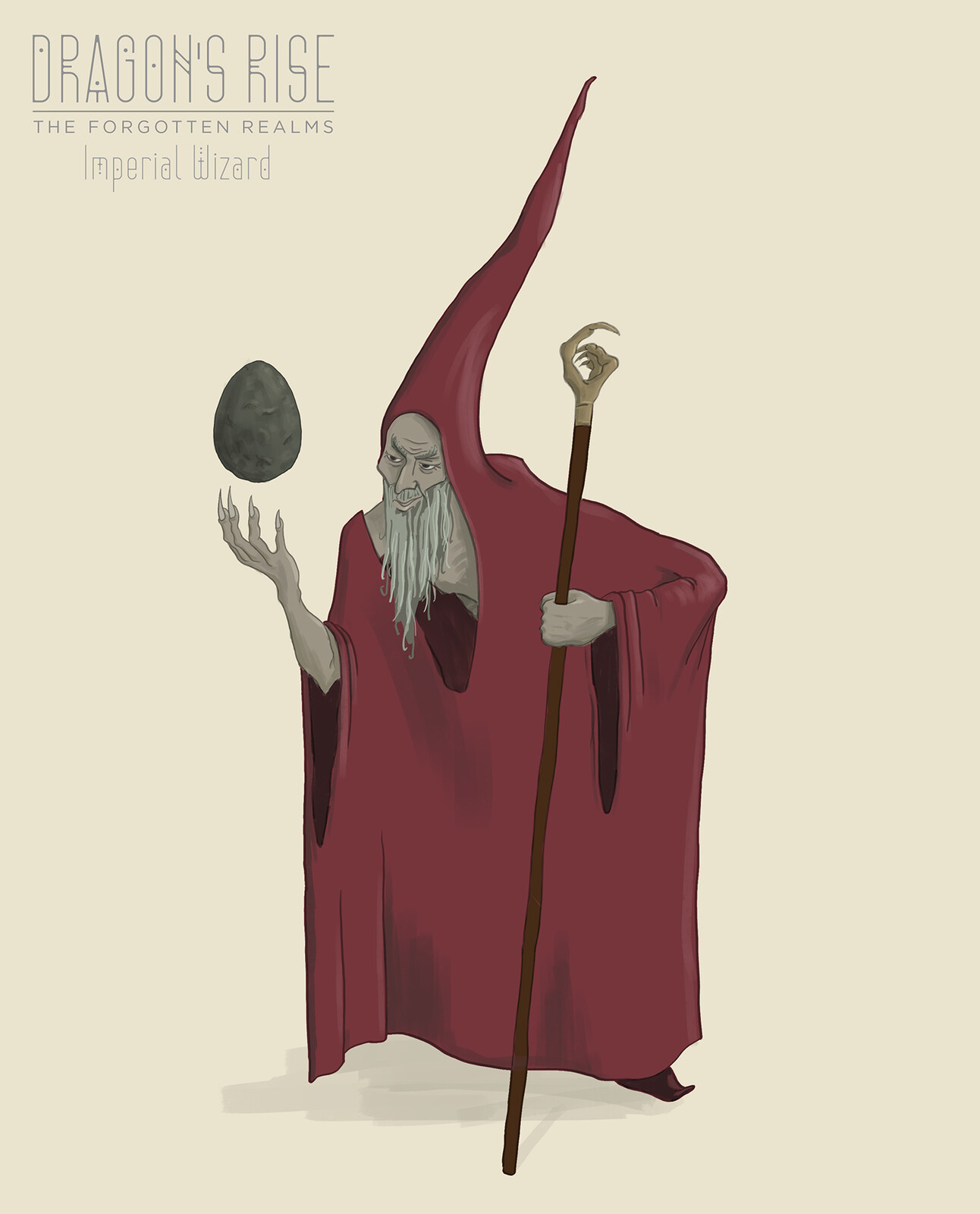 IMPERIAL WIZARD - Practitioner of dark magic for the The Grand Dragon's breeding programme, his most successful species being the Nighthawk.