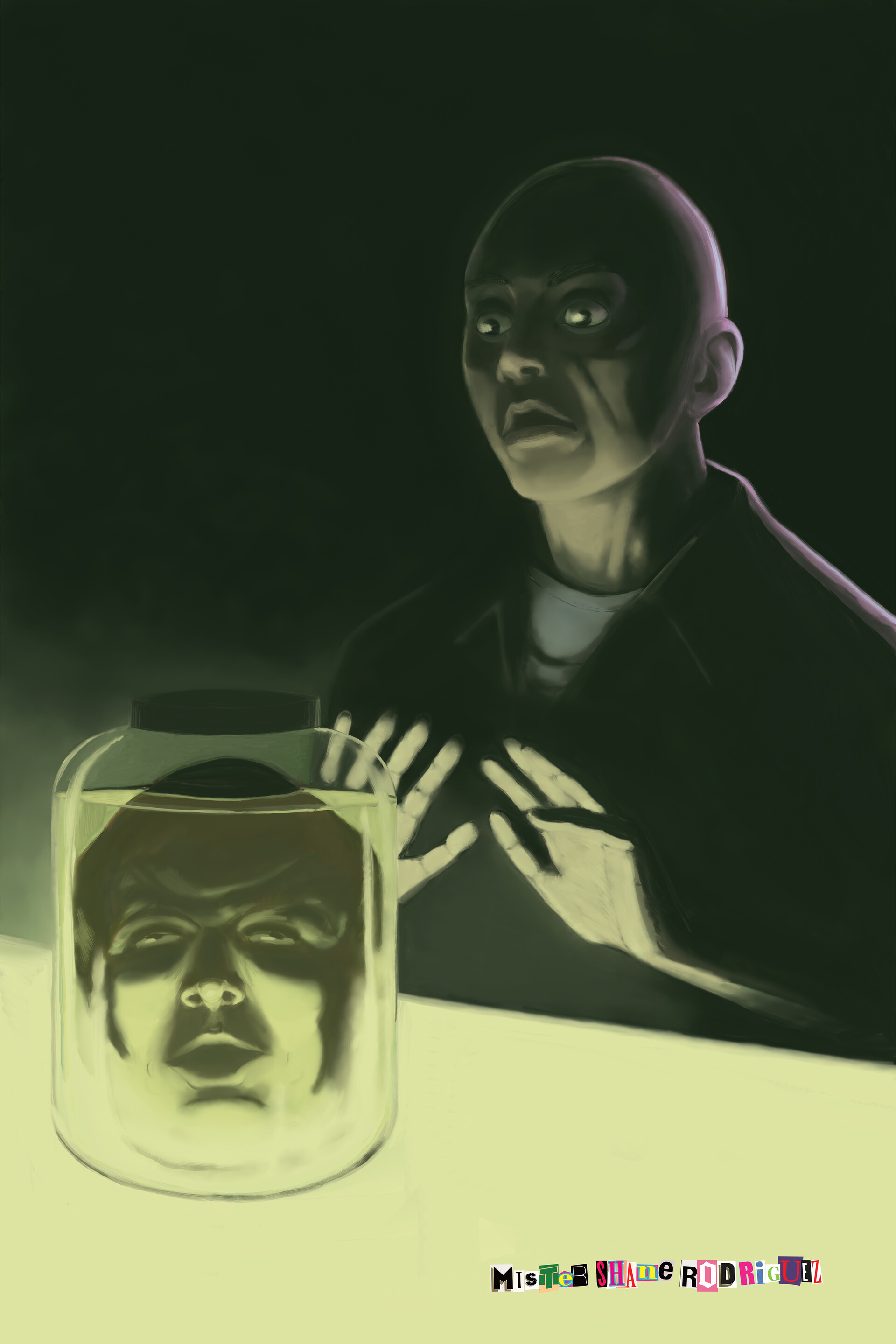 ArtStation Head in a Jar