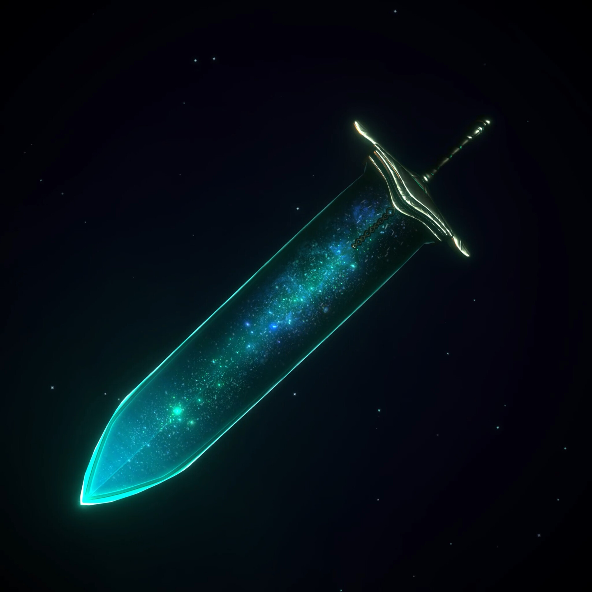 Artstation moonlight sword