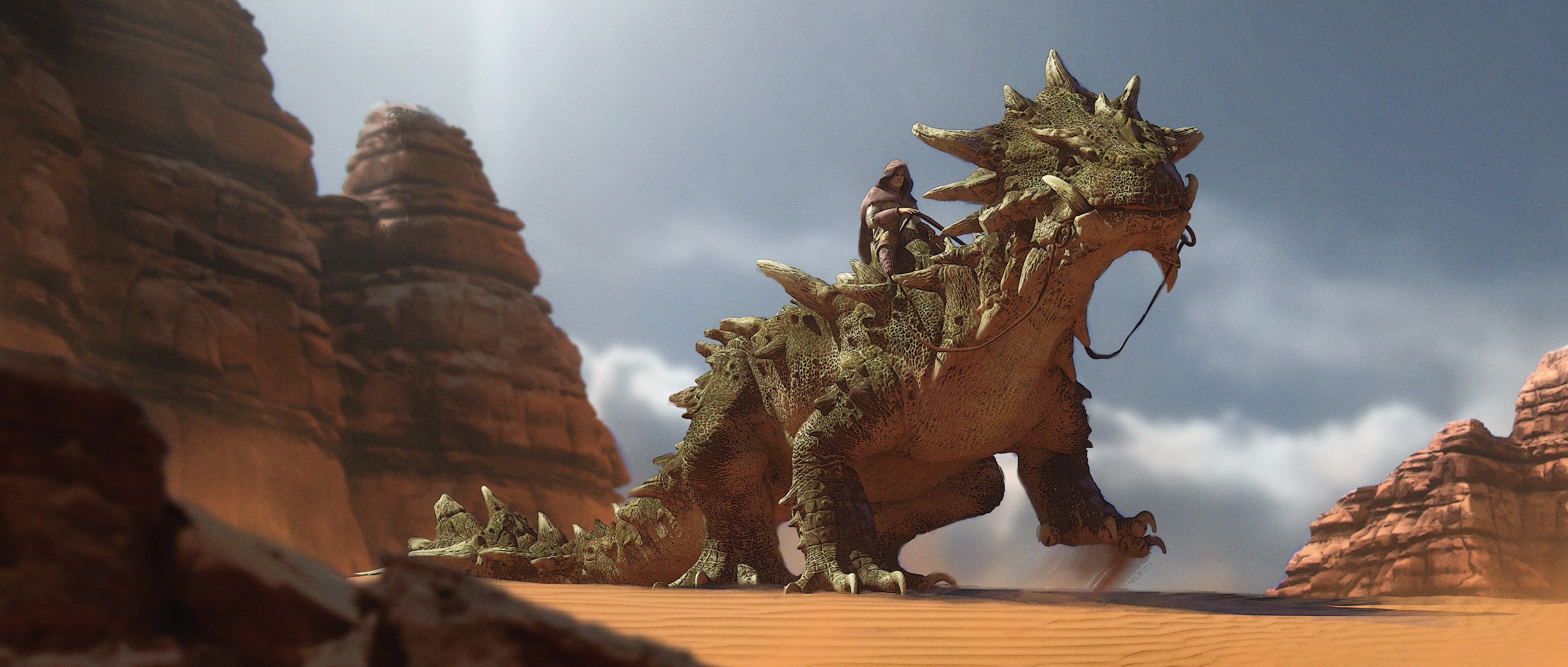 Lizard Rider by Kentaro Kameda : rEpicMounts