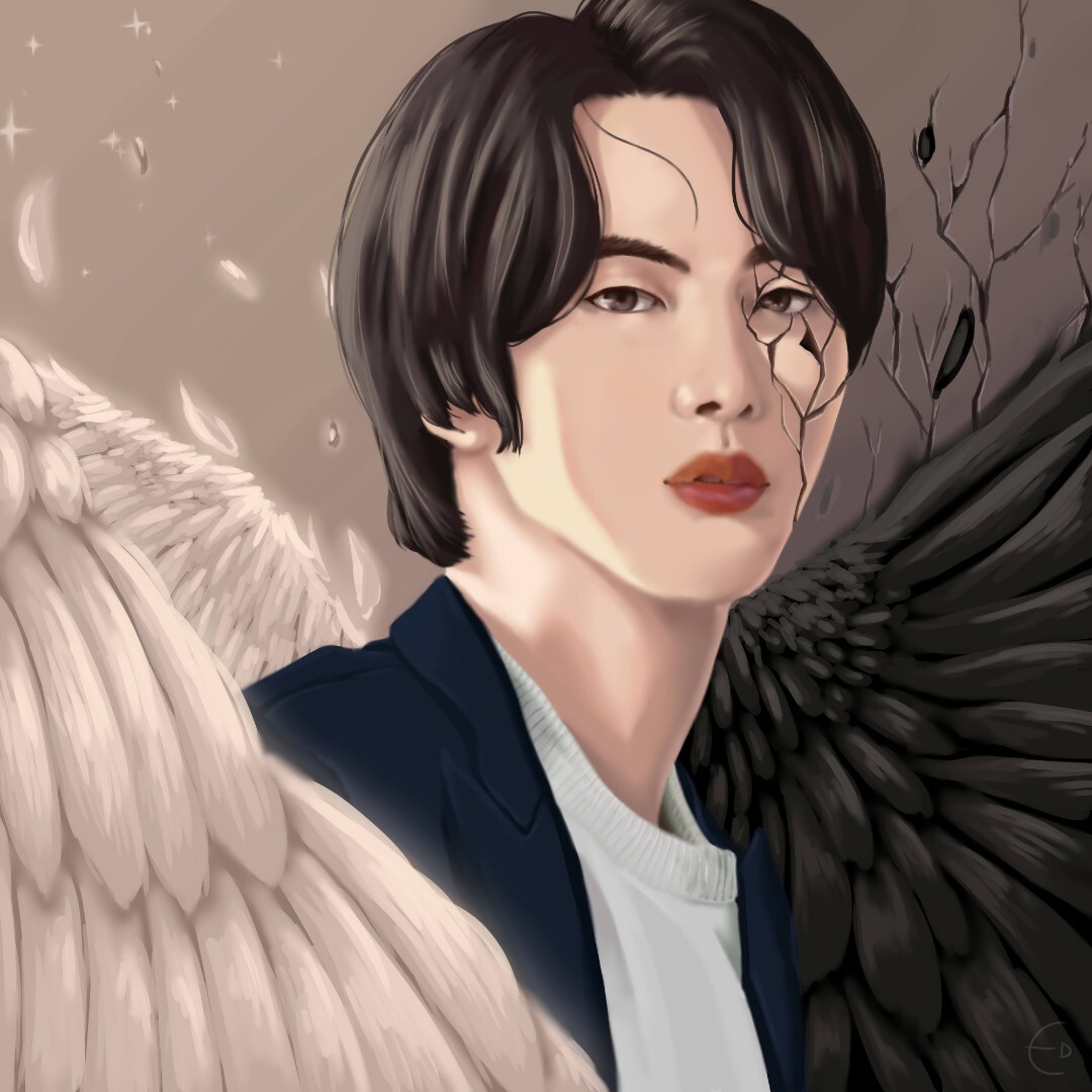 egao-kim-seokjin-between-angel-and-demon