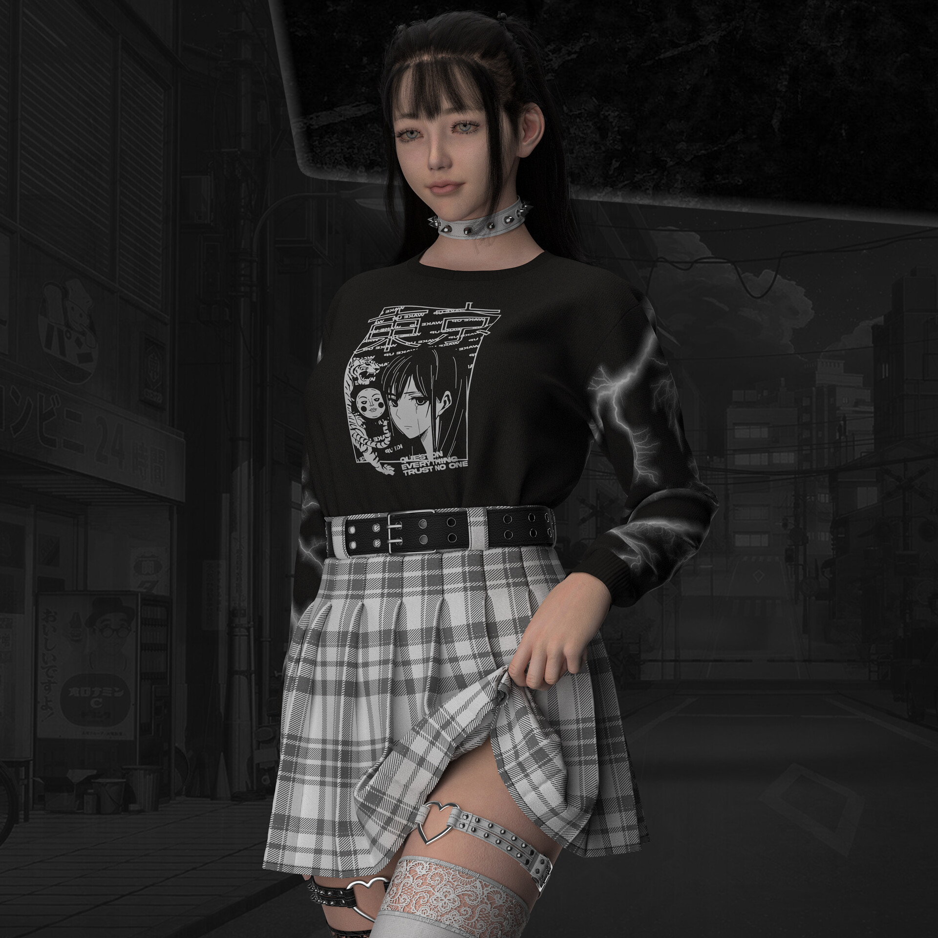 White skirt outfit viewer imvu shop