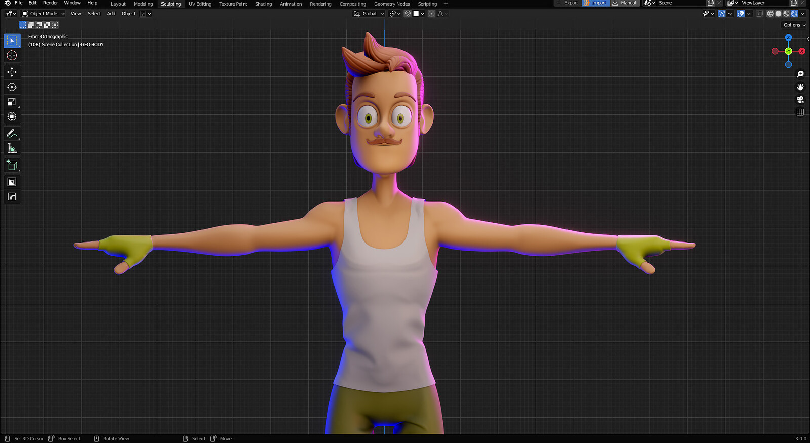 3d Store Zbrush And Blender Character Models Download Retopo Character From Zbrush To Blender