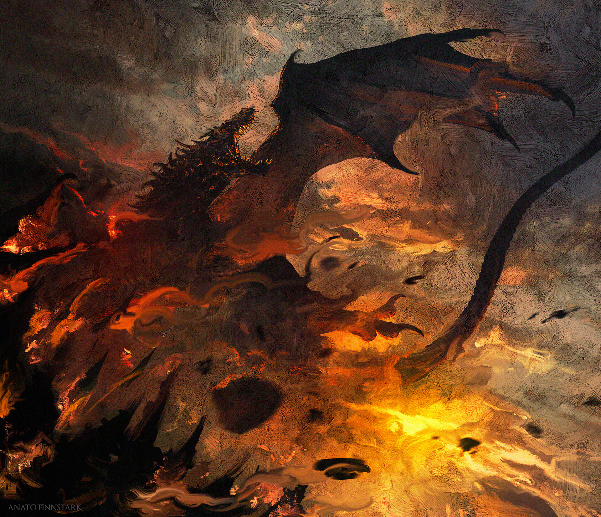 Anato Finnstark Dragons of Middle earth collection