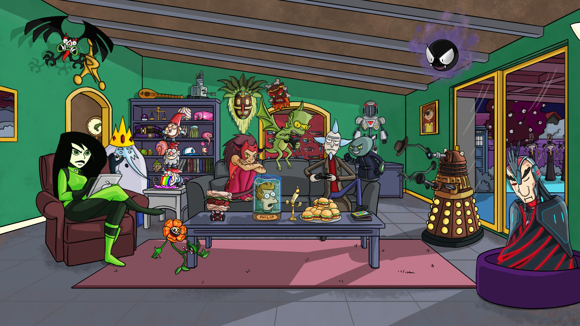 ArtStation Rick and Morty Part II Multiverse of Darkness