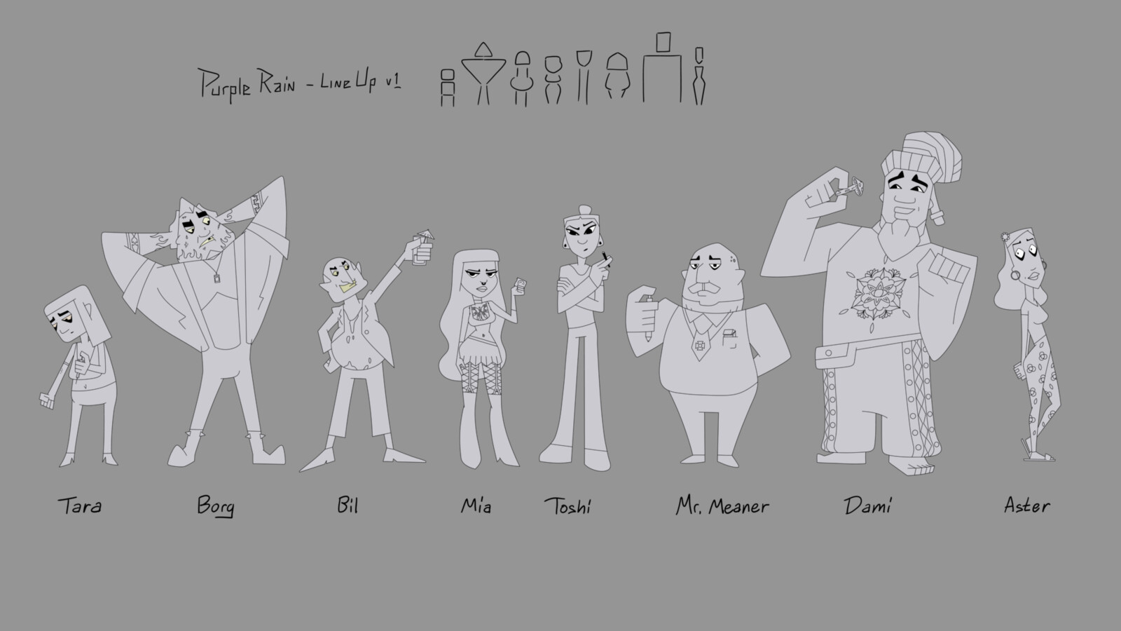 Line Up - Shape