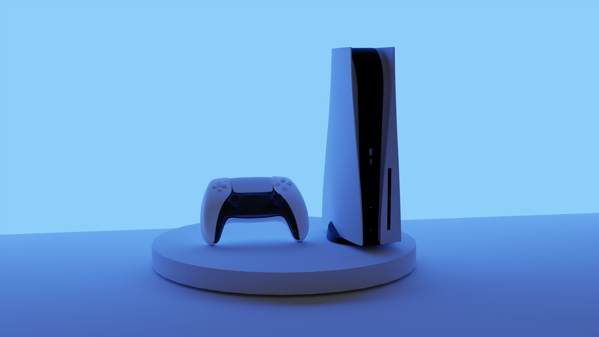 Artstation blender ps5 modelling