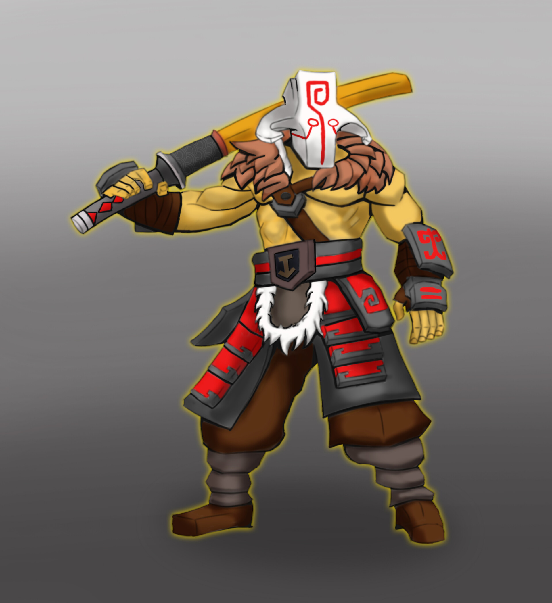ArtStation - Study Juggernaut Dota 2