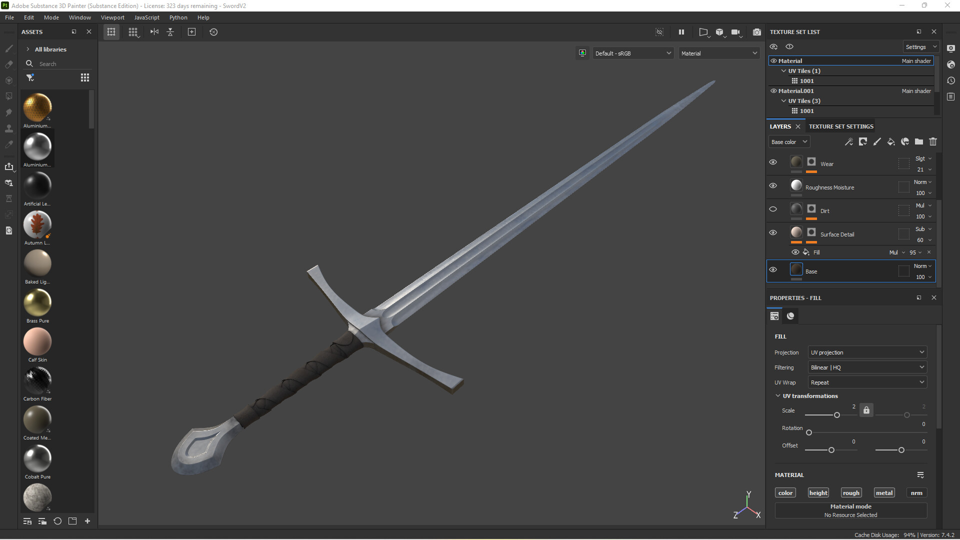 Edgar Bangs Sword