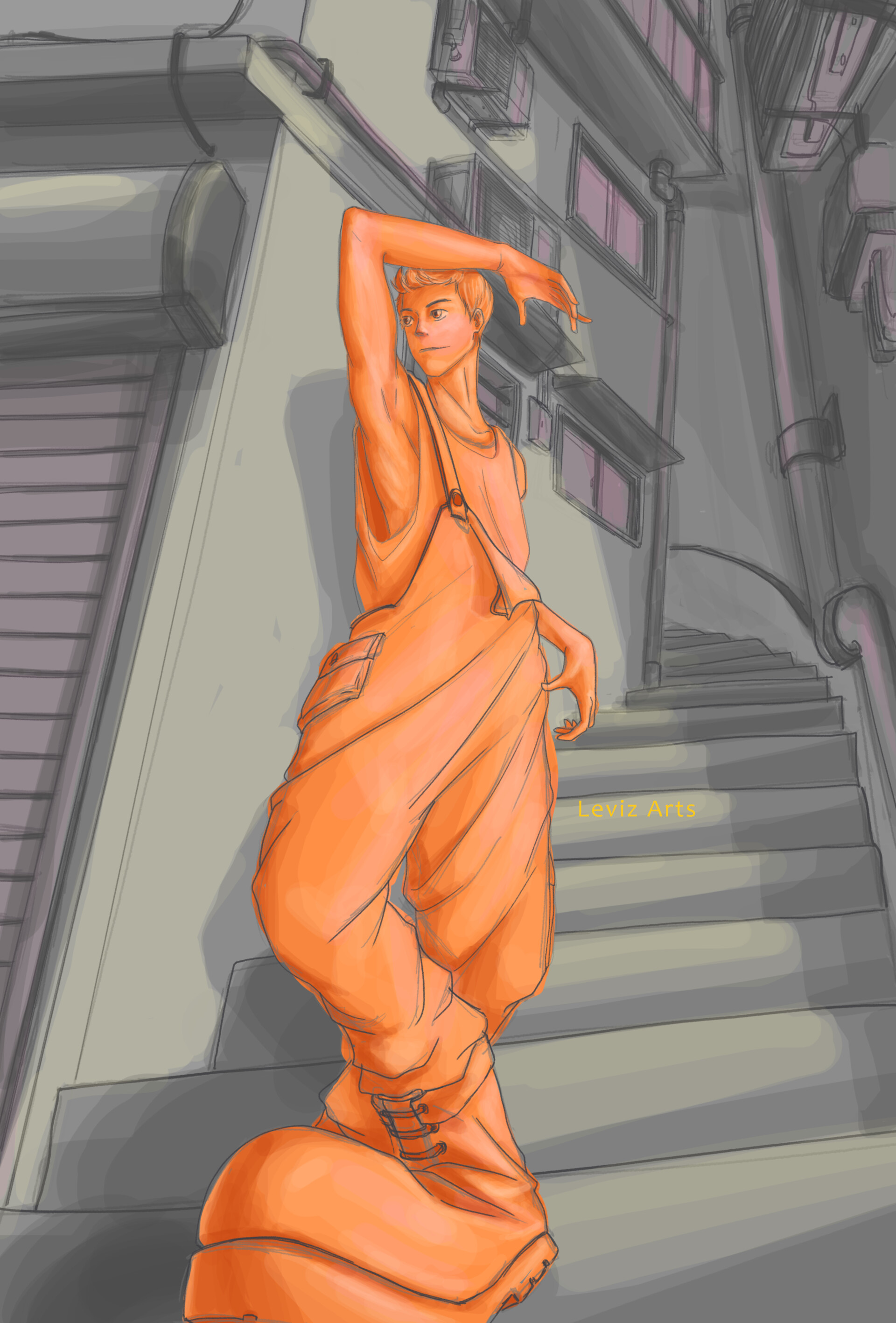 Jojo pose B))) AnonymouseSaysHoooi - Illustrations ART street