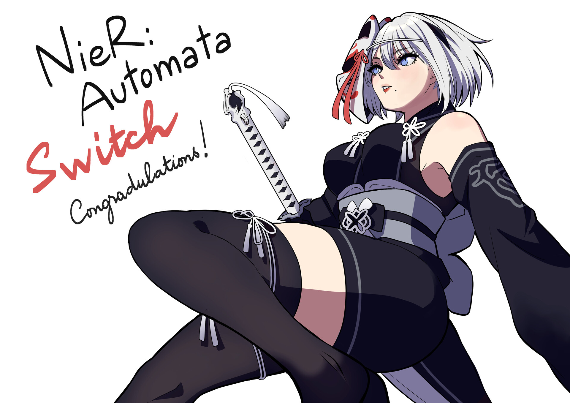 ArtStation - 2B Outfit for Switch