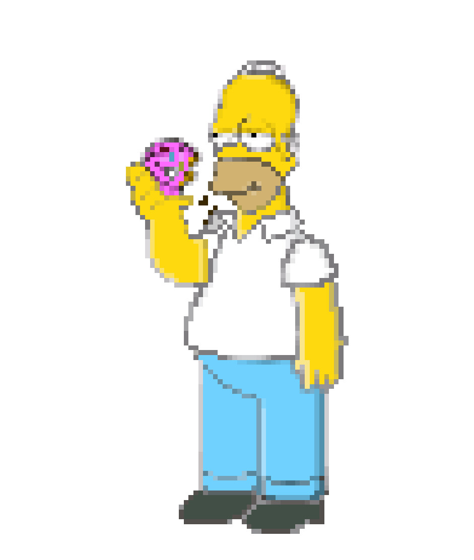 ArtStation - The Pixel Simpsons