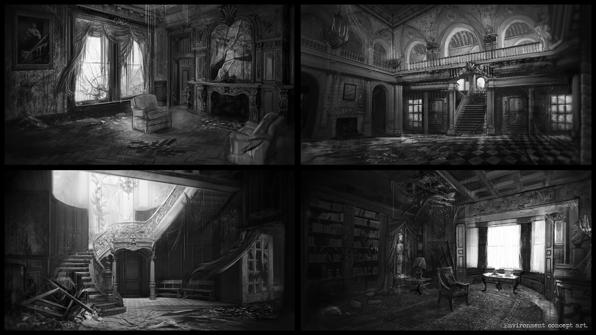 Anna-Maria Manners - Abandoned Haunted 1800's Mansion [concept art]