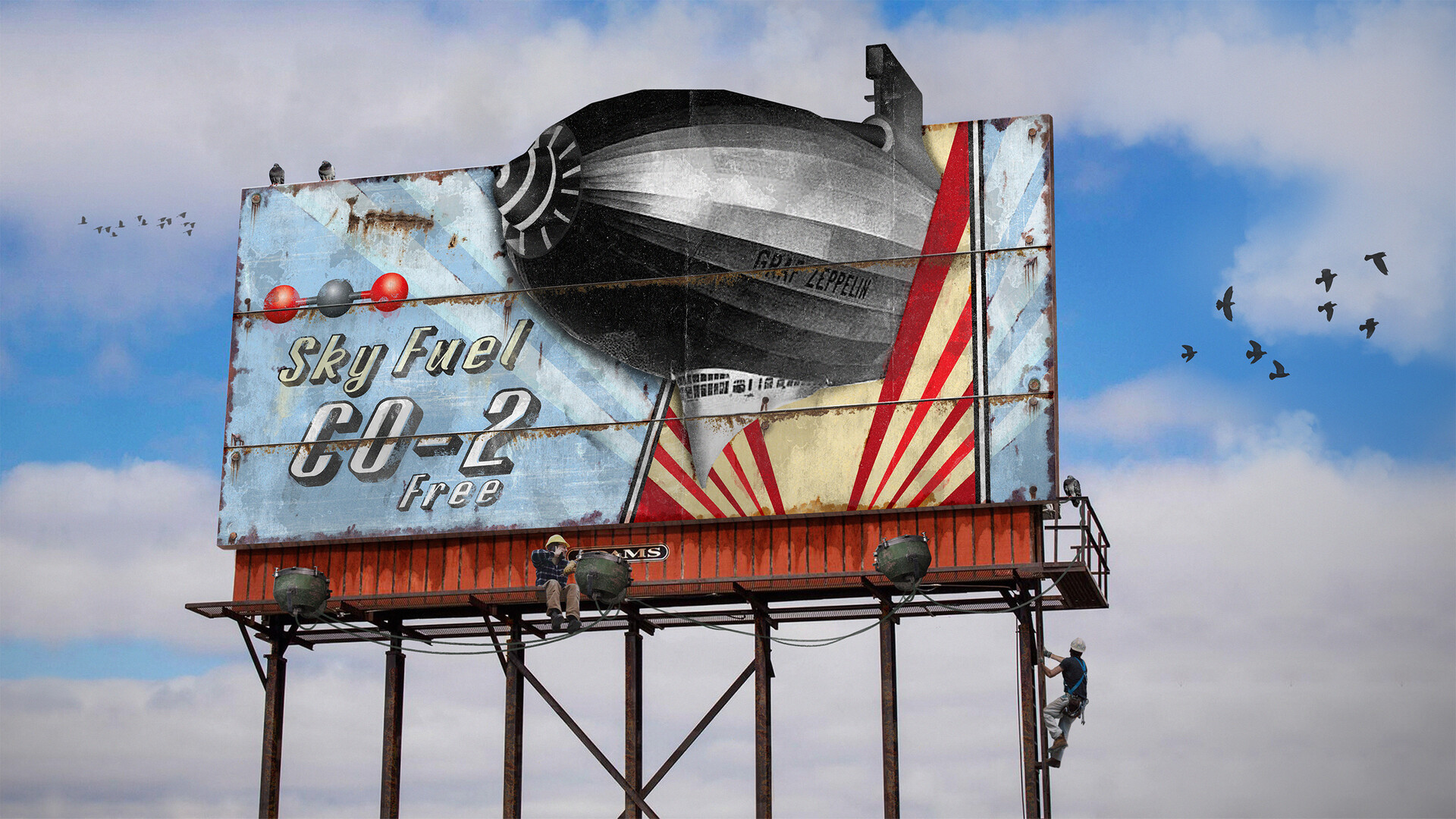 ArtStation Vintage Billboard