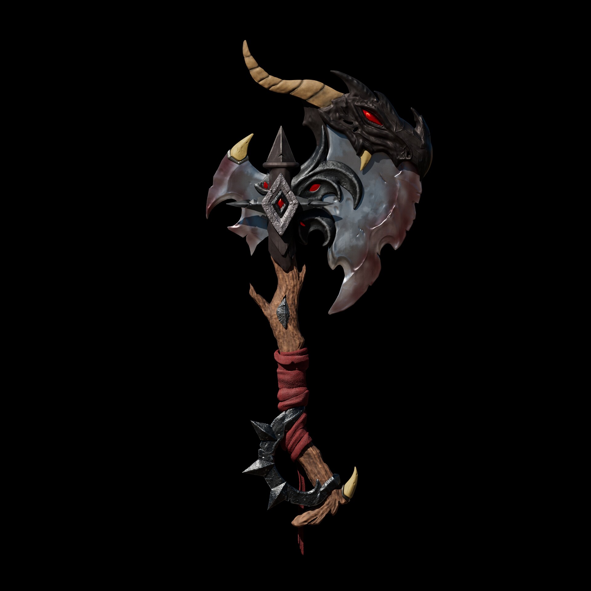 ArtStation Dragon Slayer Axe