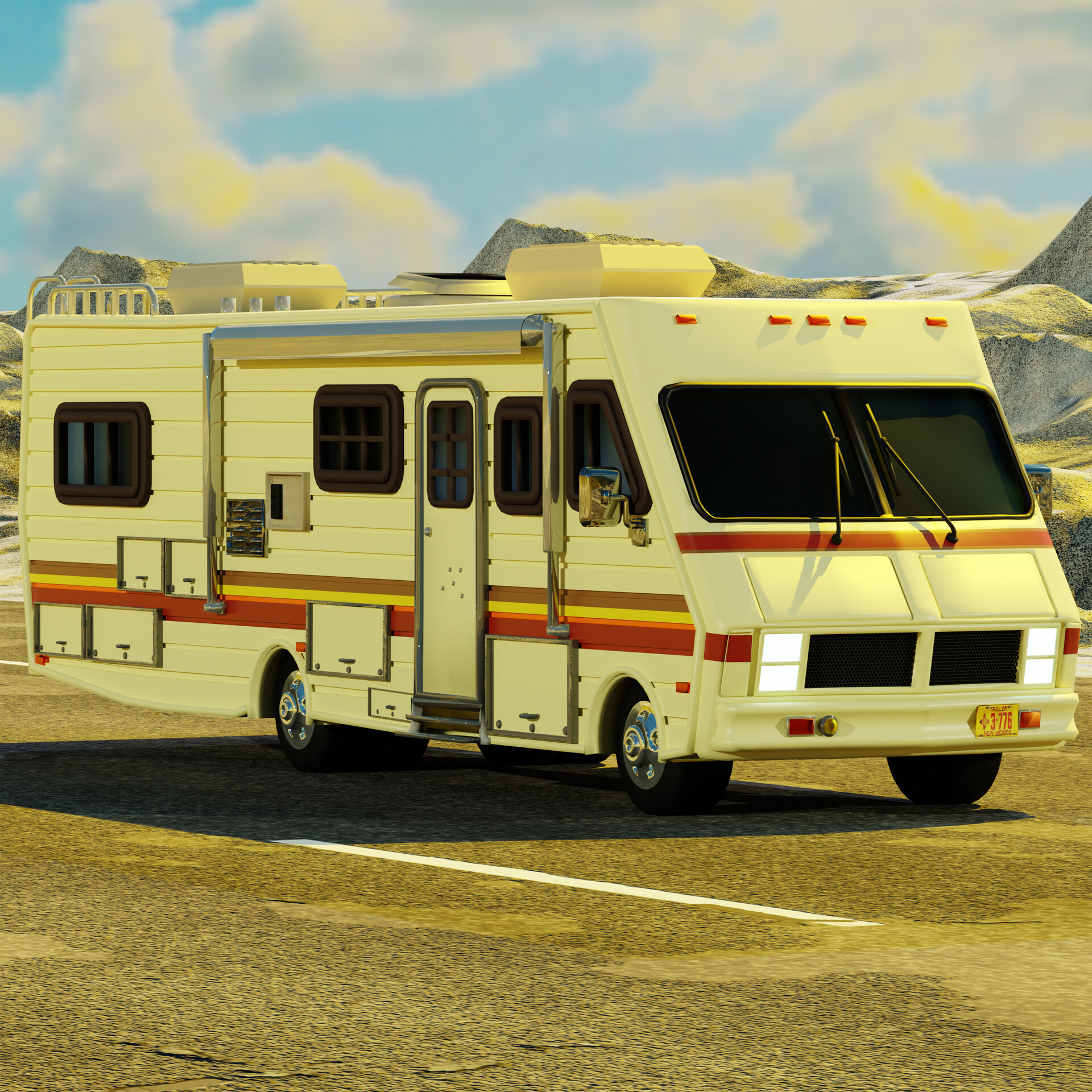 ArtStation My Breaking Bad Inspired RV