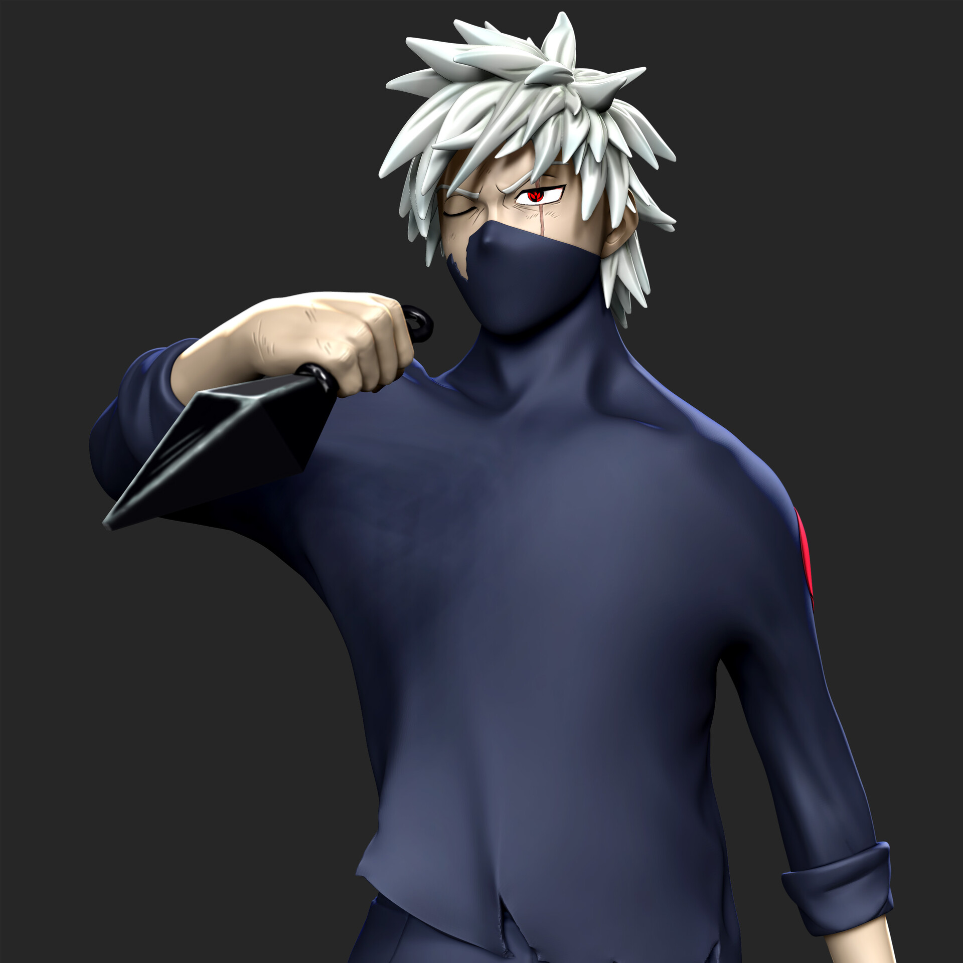 ArtStation - Hatake Kakashi (Naruto)