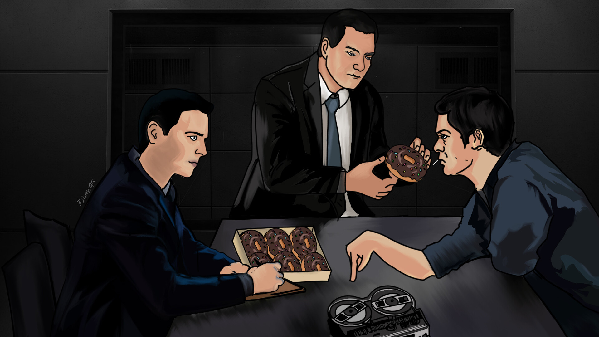 ArtStation Mindhunter X Dexter Crossover ArtStation Mindhunter X Dexter Crossover