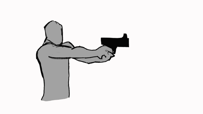 shooting gun animation