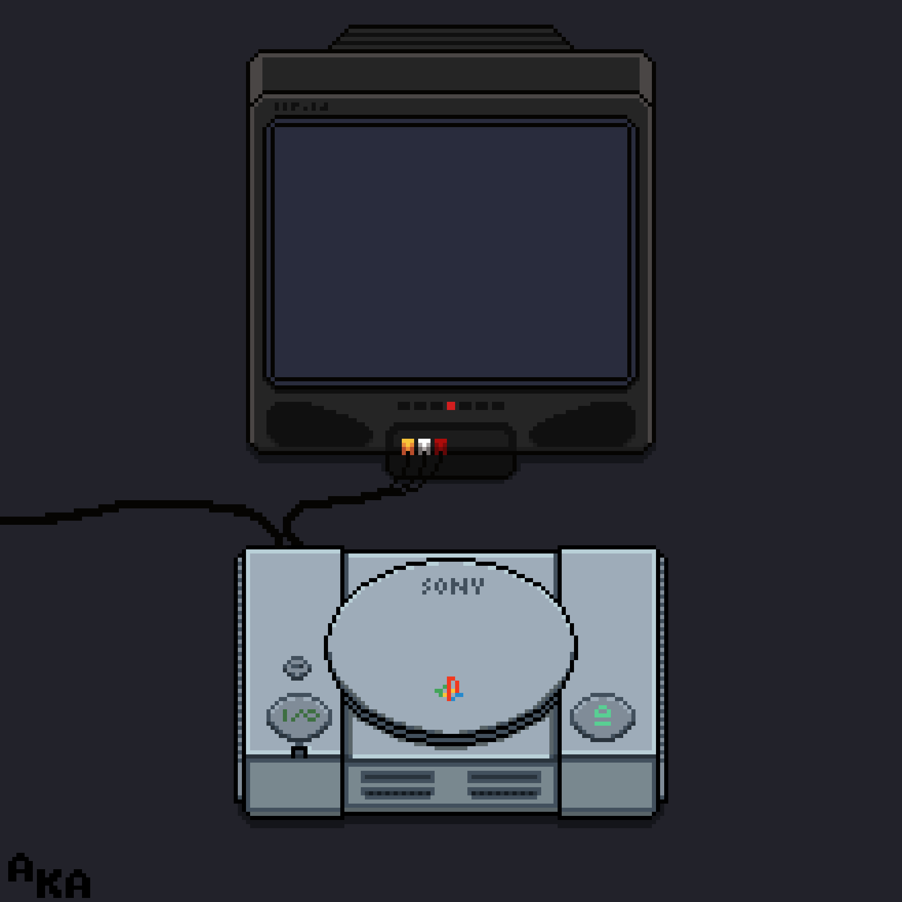 ArtStation My Favorite Video Games PSX Pixel Art