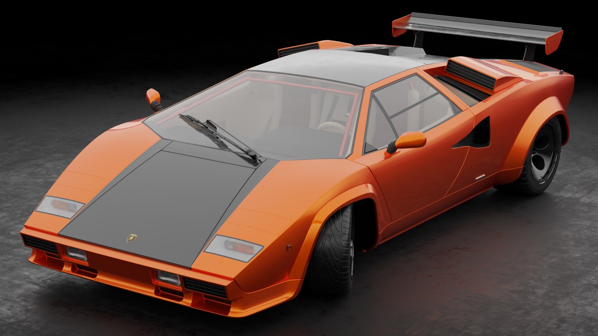 Lamborghini Countach самоделка