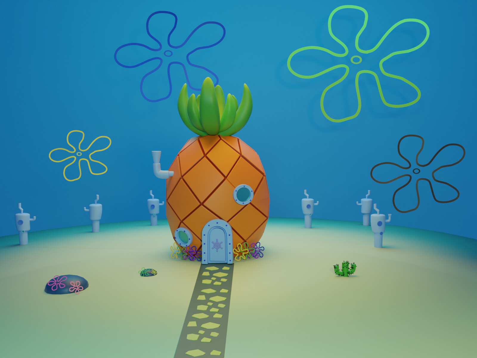 pineapple house spongebob shoes