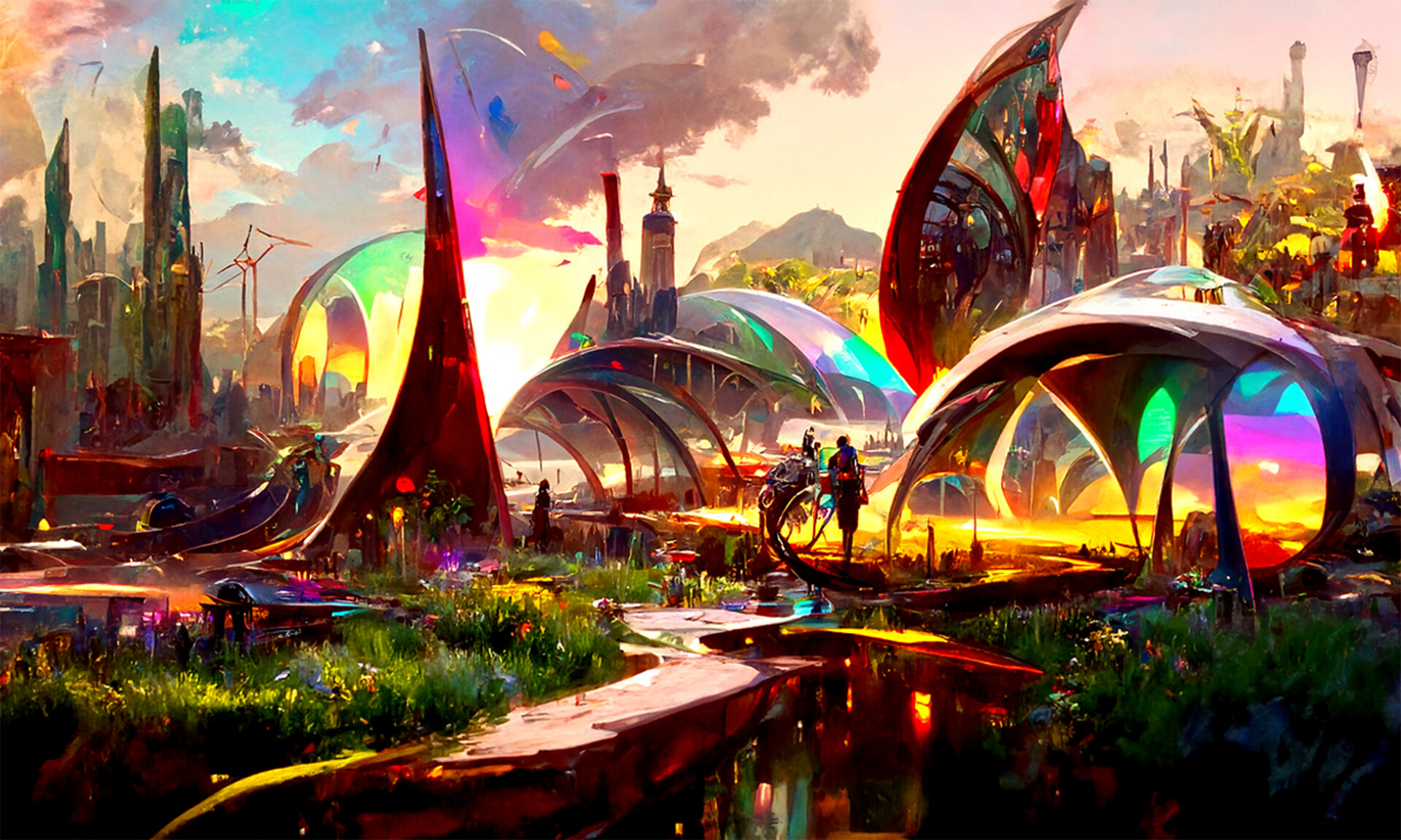 ArtStation Solarpunk