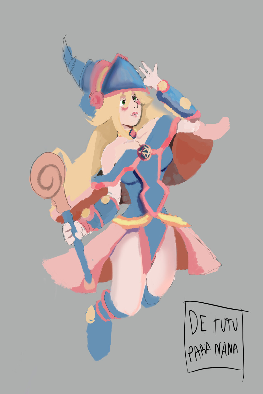 ArtStation - dark mage yu gi oh