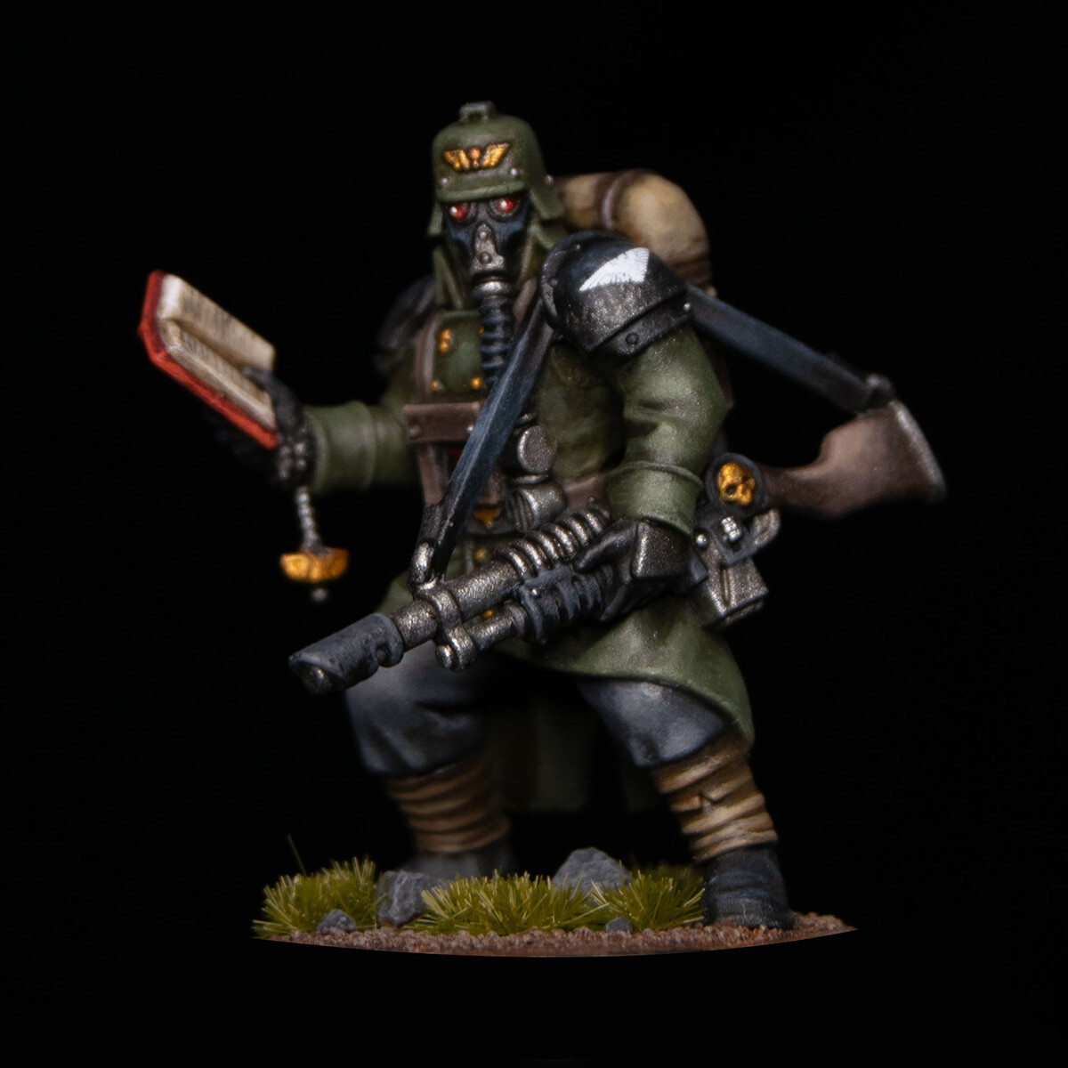Artstation death korps of krieg veteran guardsman