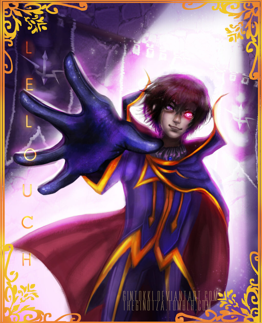 ArtStation - Lelouch Vi Britannia - Code Geass
