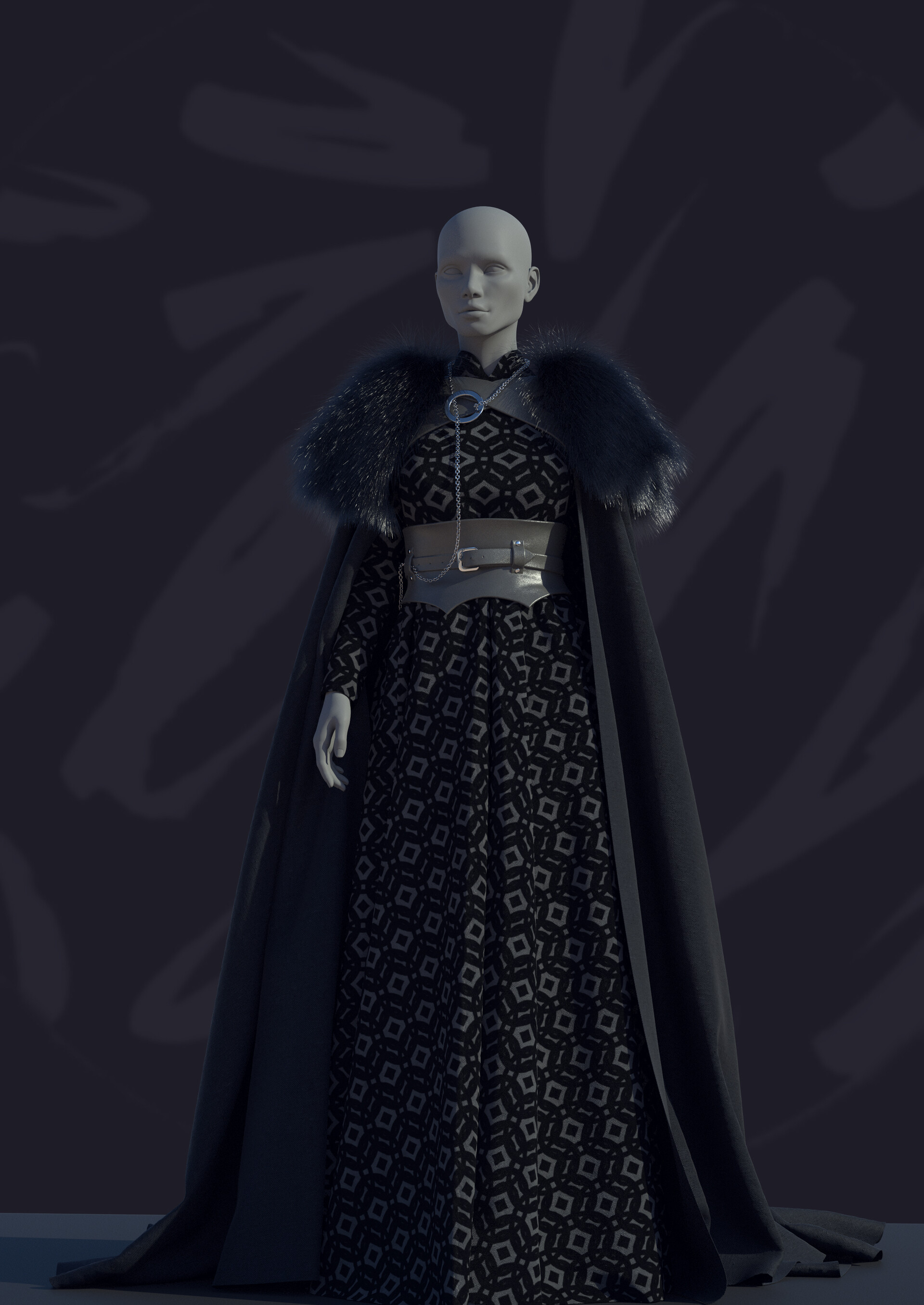 ArtStation - Sansa Stark's outfit