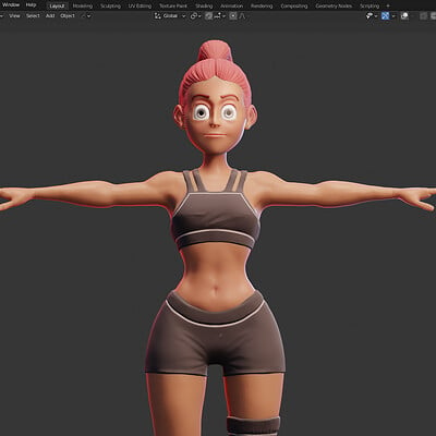 Character Design in Blender and ZBrush