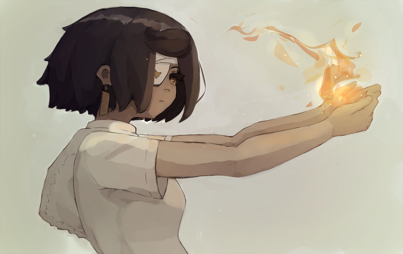 ArtStation Catch fire