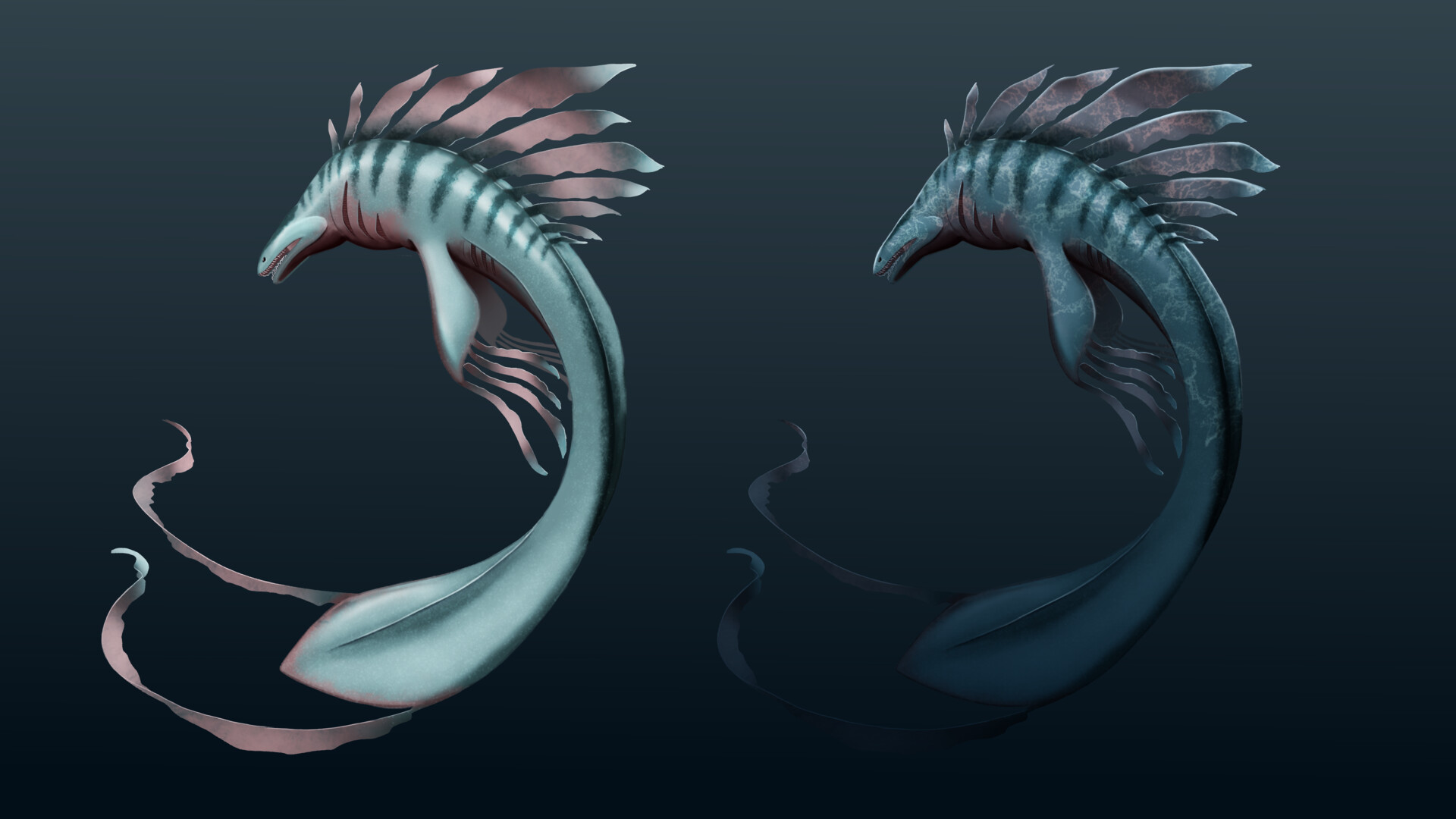 Deep top sea predator
