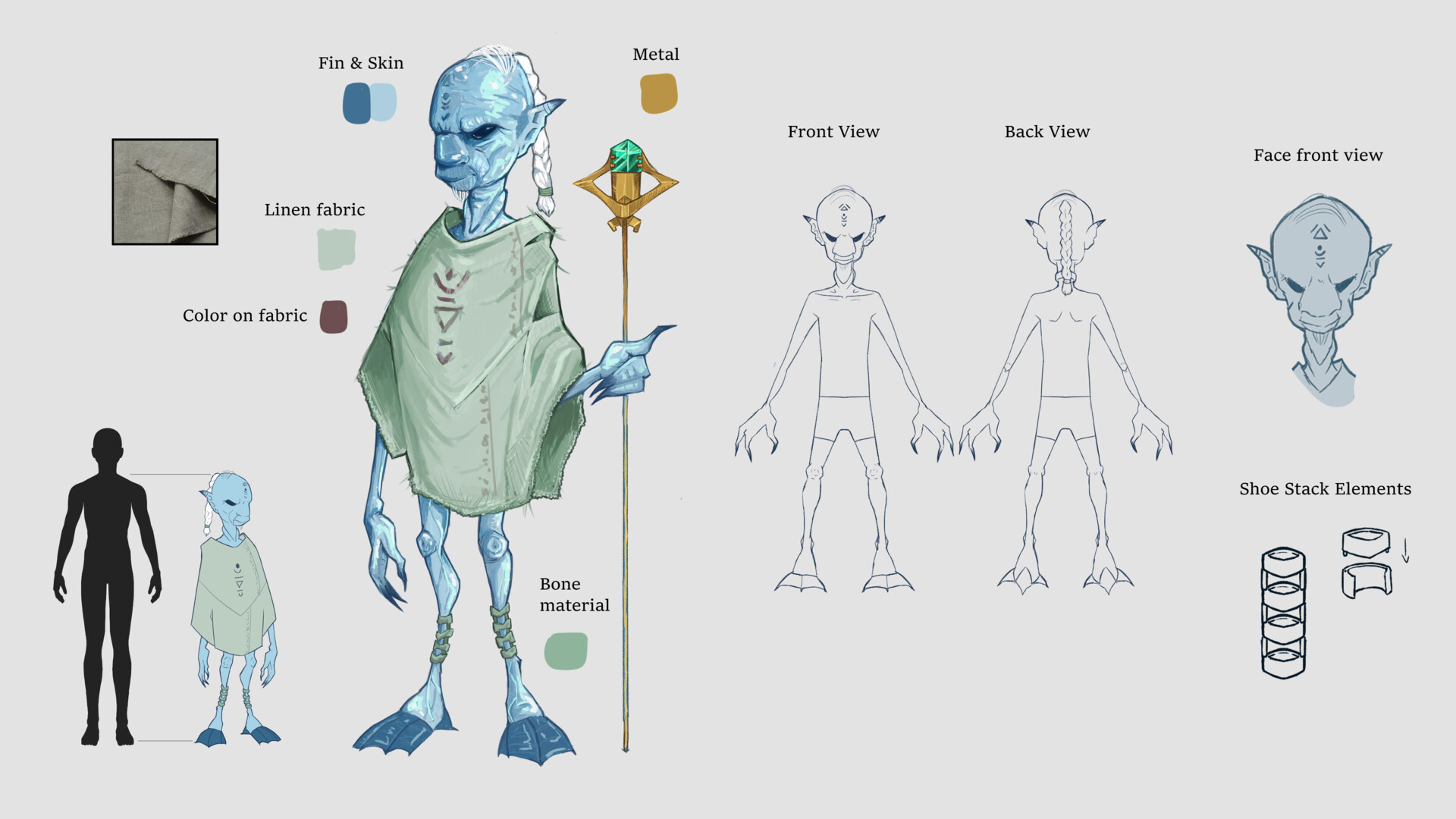 ArtStation - Azrel character design