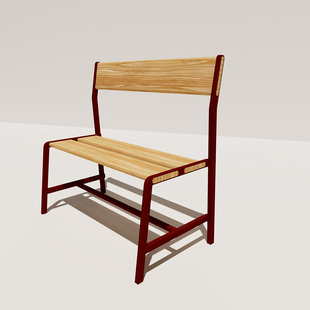 Tamoor Ali 7475 School Bench 3D Model Tamoor Ali 7475 School Bench 3D Model
