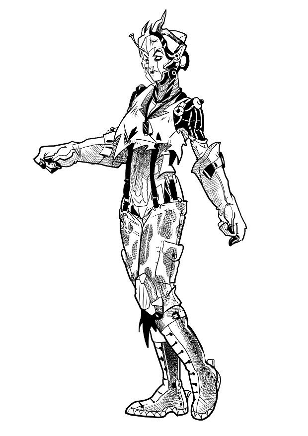 Human android