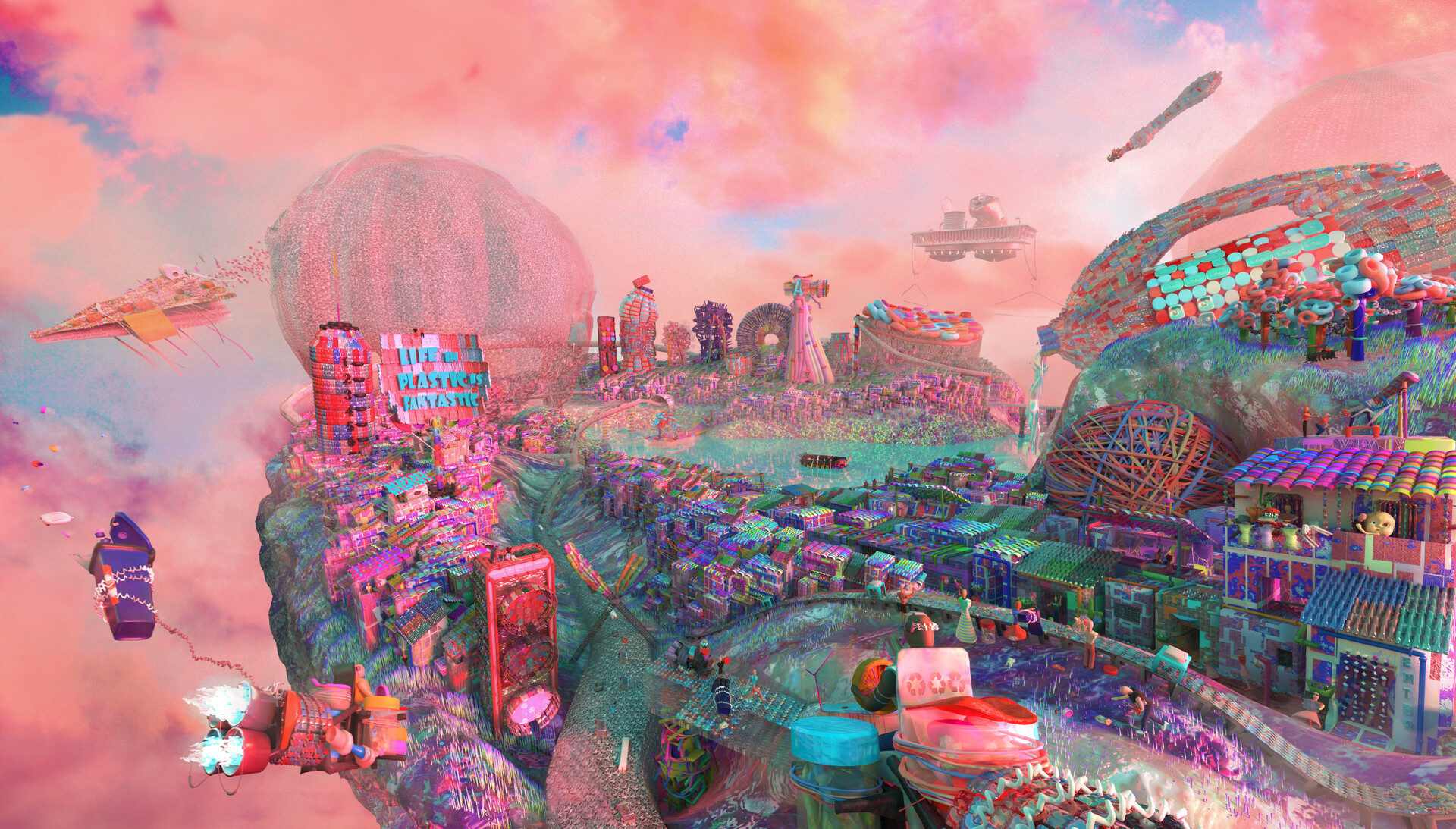 ArtStation Plastic City