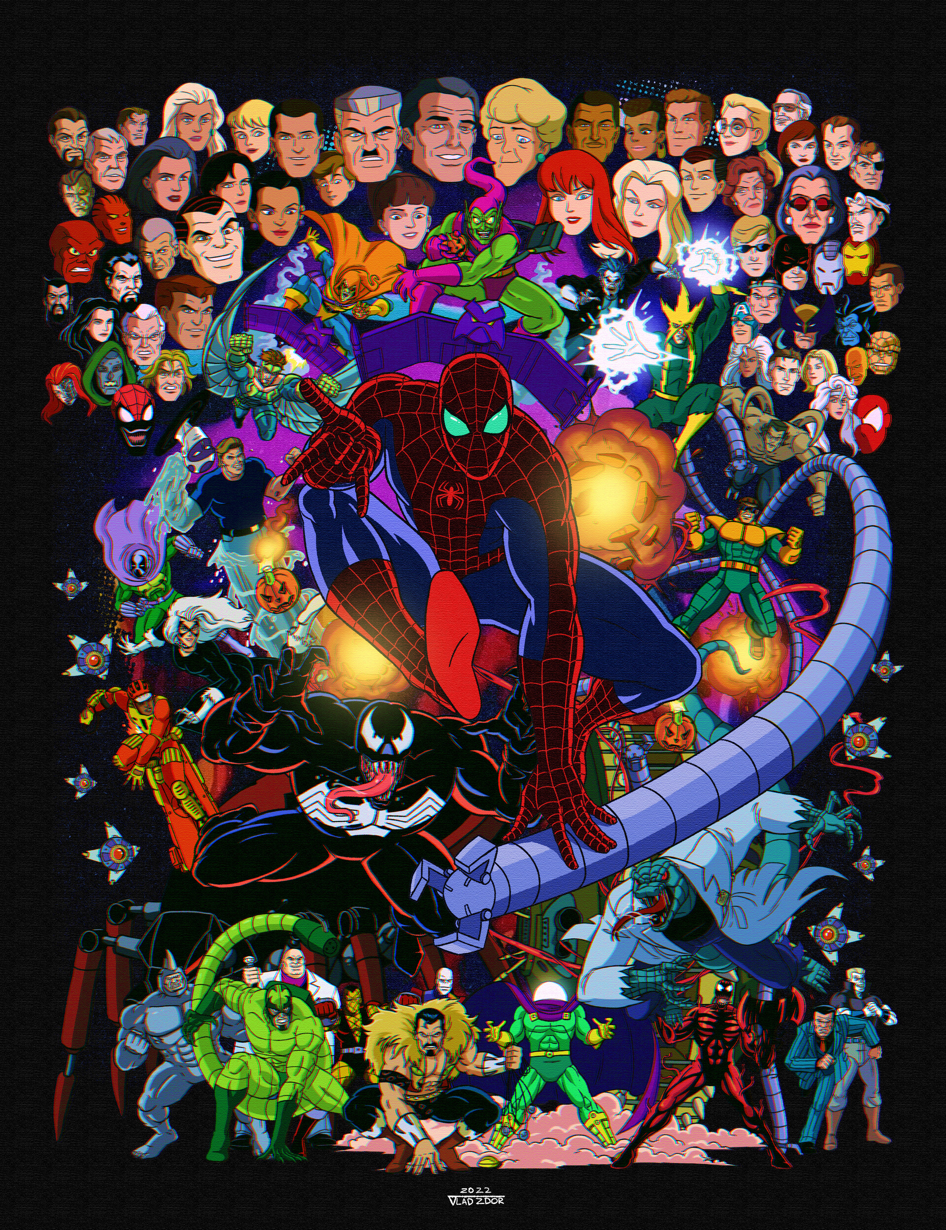 ArtStation - Spider-Man The Animated Series