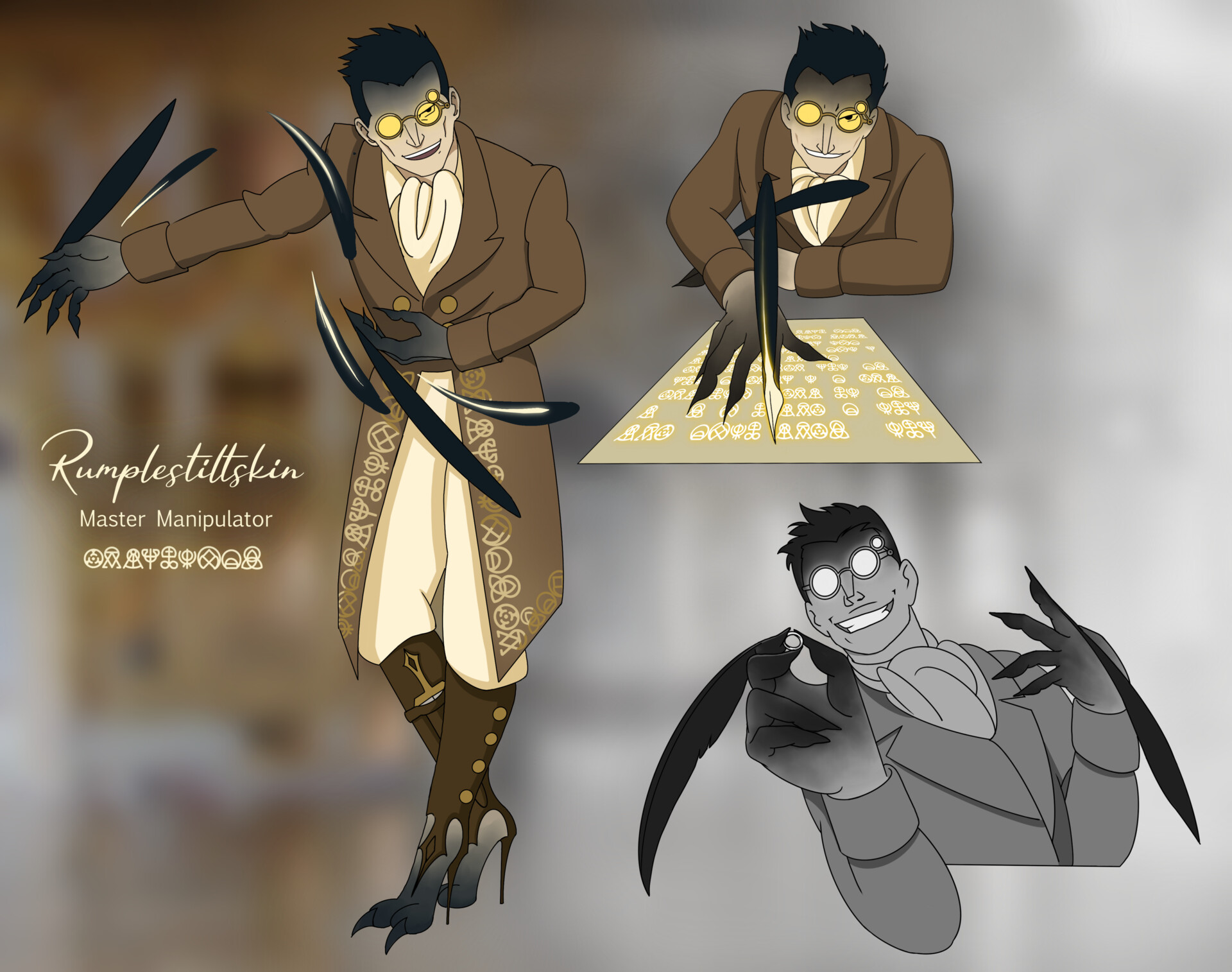 ArtStation Rumplestiltskin character design