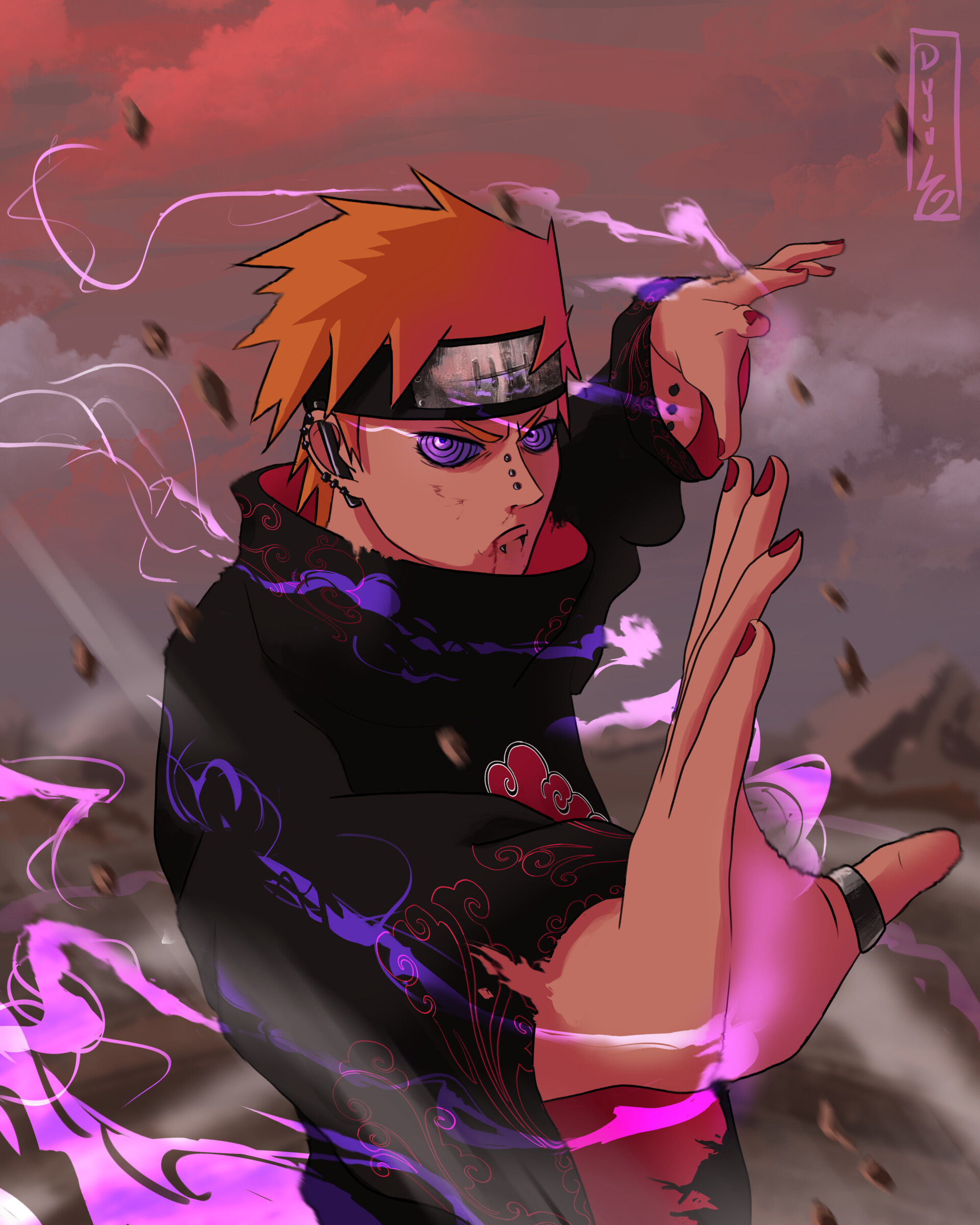 ArtStation - Pain x Naruto