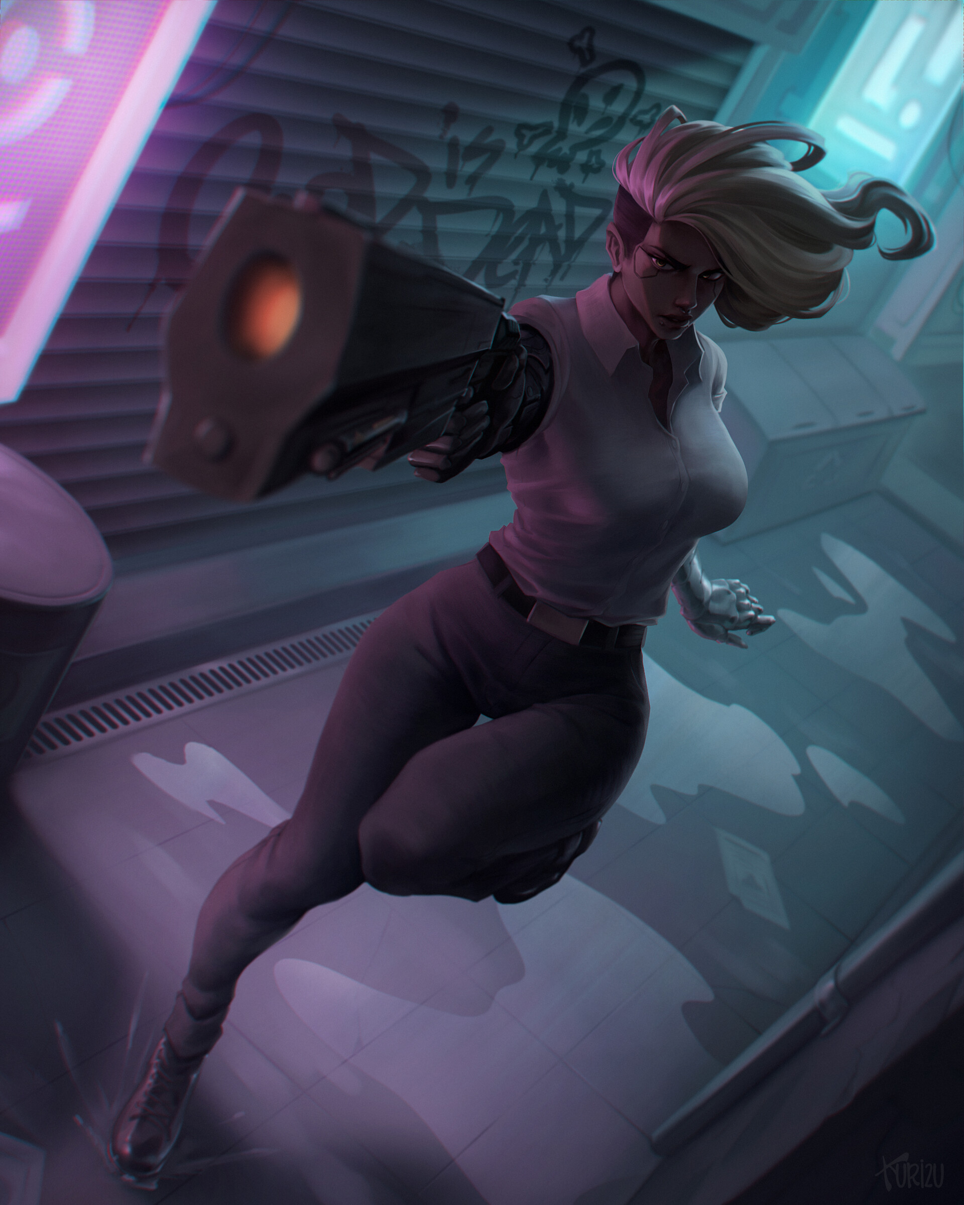 ArtStation - SS13 Character Illustration Commission #2